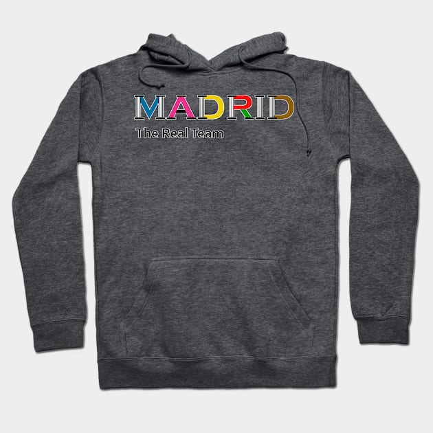 Madrid, the real team Hoodie by denip